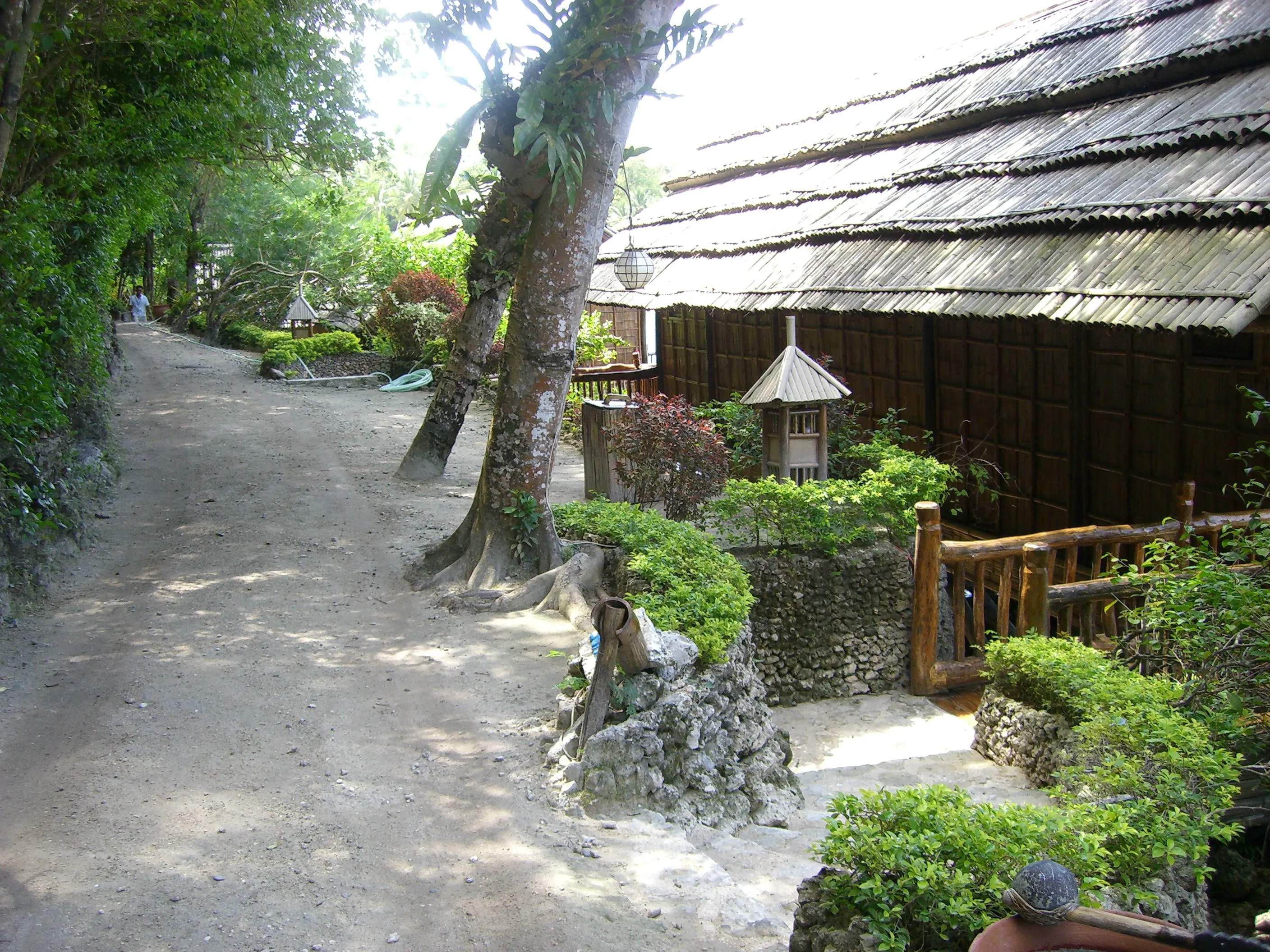 2006 Feb - Foot path in the resort - Samal island - Davao